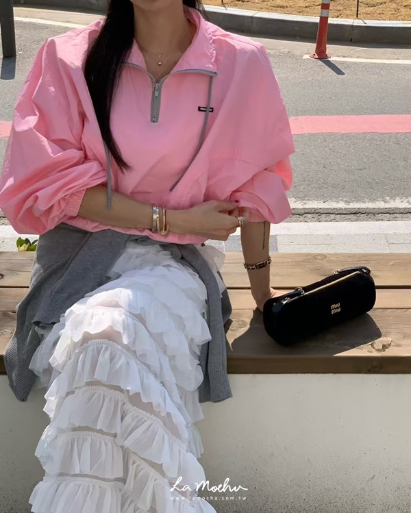 層次垂墜長裙